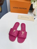 橙子出厂价p louis Vuitton 路易威登 Lv春夏新款 一字拖 平底鞋 凉拖鞋 码数 35-42