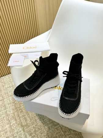 2044春夏chloe 克洛伊,高帮,Nama Sneaker彩虹系列运动鞋、容祖儿和孙怡宋茜明星同款、原材料是可再生物料制作、全手工缝马克线、肉眼可见皆是手工 - 点击图像关闭