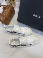 AMIRI Skel Top 新款埃米尔骨头鞋系列，人气超高的高街品牌，陈伟霆、檀健次、王一博、杨幂同款，众多明星网红都在穿，双层皮质叠加很有高级感，手工雕刻骨