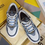 顶级版本 男款 fendi 芬迪 最新 Force系列 Ff厚底 休闲 运动鞋 板鞋 原版购入开发 做货 这款 Force系带低帮鞋 白色全粒面皮革以及白色和棕