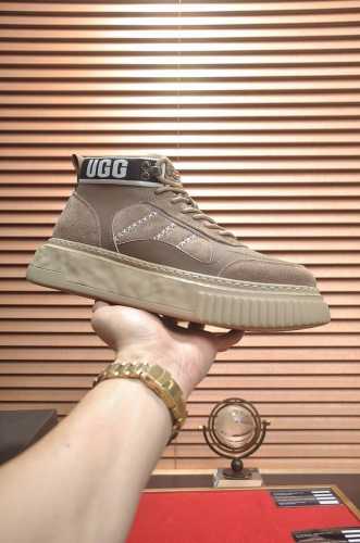 UGG 全羊毛内里 顶级高端品质皮毛一体保暖雪地靴来自澳洲温暖奢侈品牌男鞋，UGG-5877官网同步、采用进口牛皮制作，精心缝制而成..进口橡胶发泡大底 舒适、
