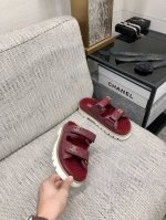 出厂价 顶级 品质2024K厚底魔术贴凉拖 混种羊皮面 进口保暖羊反绒内里 垫脚 水台1比1开模 原版私家开模轻量化发泡大底 SIZE：35-41 41定做不退