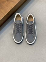 Ferragamo 菲拉格慕 -高端品质 原单 -鞋面：纳帕小牛皮、品牌帆布布匹、鞋身车缝品牌logo -内里：品牌帆布，垫脚；水染牛皮 -大底：Tpr 橡胶发