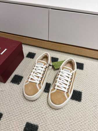 代购级 男10 Gucci#tennis 1977 经典 情侣款帆布鞋 24ss全新升级版 市面最高版 原版开发拆版调楦，每个颜色布料都是按原版定制，全新升级大 - 点击图像关闭