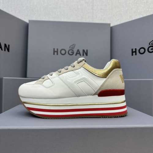 hogan 度假系列新款顶级版现货发售 松糕厚底顶级版 都市新潮休闲风 各明星 博主推荐 时尚百搭风格百变！原版楦型 原版大底一比一为你打造 值得推荐！ 鞋面采