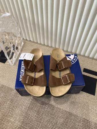 Birkenstock 勃肯boston真皮软木拖鞋博肯沙滩情侣拖鞋 鞋面：原版牛皮京垫脚牛皮京 大底：Eva 橡胶发泡 码数：35-45 - 点击图像关闭