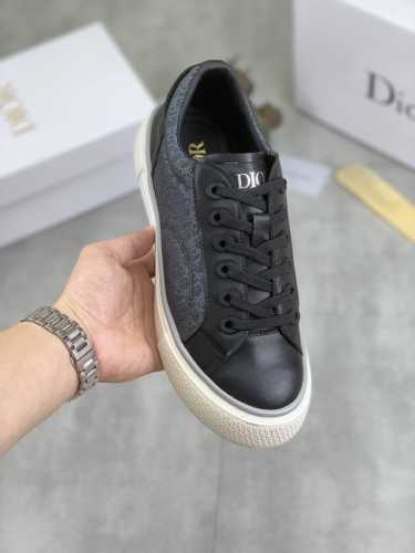 工厂价 实价 迪奥新款 Dior 经典百搭款 原版图案logo经典元素处处彰显个性化、搭配什么裤子都好看鞋面进口意大利小牛皮，进口头层猪皮内里橡胶大底码数：38