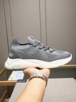 Boss 官网1:1劲爆款 专柜设计 面部采用高弹力飞织 发泡超轻耐磨大底 上脚方便 轻盈舒适有弹力 新潮时尚 多色选 码数 38-44 45定做