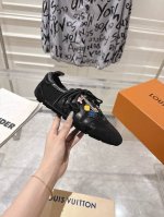 顶级版本 配全套飞机盒包装独家配饰60 louis Vuitton路易威登驴牌春夏Sneakerina系列 芭蕾运动鞋 德训鞋 情侣款 Sneakerina 芭