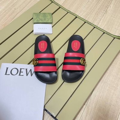 橙子出厂价p gucci 古驰春夏新款 沙滩拖鞋 一字拖 休闲凉拖 情侣款 码数 36-45