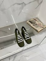高版本 ‘’ Prad 2025 ss 时髦绑带镂空玛丽珍鞋新款绑带镂空玛丽珍单鞋、品质依旧、区别市面抢出版本、自购原版独立开发、鞋面采用进口斜纹纯棉布、意大利