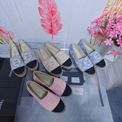 冲量价: Chanel 2025早春新款渔夫鞋 顶级版本 内里垫脚均采用原版进口山羊皮 码数 35 40 34 41 42码可以定做不退换 标准码 配全套包装