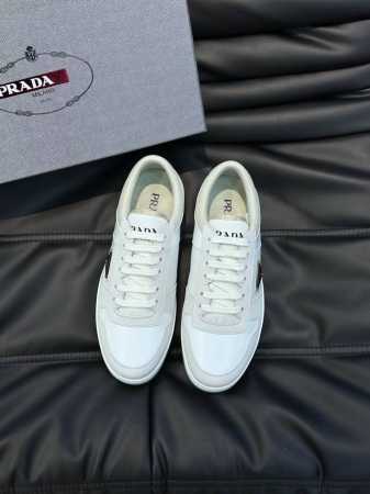 实价 38-45 Prada 普拉达新款男士真皮运动鞋，市面最高版本 、欢迎任意对比！原版皮料质感极佳，超上档次！意大利进口胎羊网内里，可拆式垫！奢华用料、精细 - 点击图像关闭