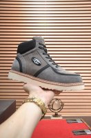 UGG 全羊毛内里 顶级高端品质皮毛一体保暖雪地靴来自澳洲温暖奢侈品牌男鞋，UGG-5877官网同步、采用进口牛皮制作，精心缝制而成..进口橡胶发泡大底 舒适、
