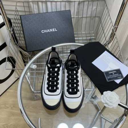 出厂价 滴胶新色 chanel 香奈儿情侣款小香休闲运动鞋老爹鞋情侣款 专柜原版1：1，每个颜色精确对版，内标打码。 面料采用：原版进口牛绒+进口布料+滴胶片 - 点击图像关闭