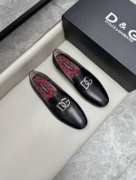 dolce & Gabbana 杜嘉班纳标牌商务小皮鞋，进口小牛皮面料，水染小牛皮内里，原版真皮大底，码数：39-44， 38，45，46定做