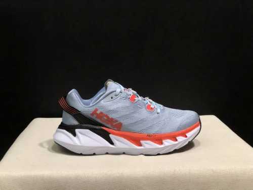 顶级版本Hoka One One Elevon 2 低帮跑步鞋男女同款 码数：36-46码 含半码 编码: 1106477-Wbor 全套得物包装：毒卡 毒扣