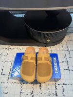 birkenstock 25Ss 新款厚底 勃肯 包头拖 哪吒敖丙图案款 我就心动了 代购找很久才买到货 真的一鞋难求 真的超级好看 姐妹们给我冲 女款 35