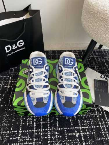 代购级 Dolce&Gabbana杜嘉班纳 D&G2024新品 专柜新款运动鞋厚底休闲鞋 爆款系列 厚底休闲鞋DG 标志性代码与元宇宙相遇，赋予品牌 DNA 未