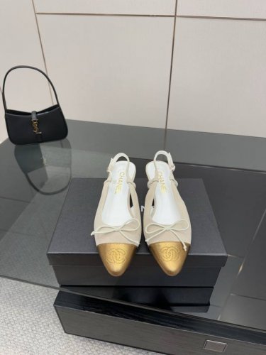 厂价 chane* 小香25C早春新品 蝴蝶结高跟凉鞋 香家的这款中古系列真的太美了 真的把女人的优雅知性气质表现的淋漓尽致 脚感舒适 上脚超级仙美又百搭 配一
