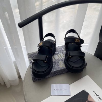 出厂 dior 迪奥2025顶级专柜 新款限定 官网上新 全球首发 迪奥Dior 25Ss -厚底松糕凉鞋 Dior凉鞋 厚底松糕凉鞋 凉鞋 Dior 小红书新