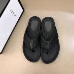 Gucc* 家高端男士夏季拖鞋，鞋面原版进口帆布，私模大底，细节完美，尽显大牌风范，休闲宽松舒适型，高品质精品，夏季必入哦！码数38-45
