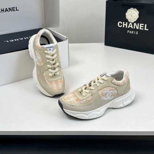 最新款 顶级品质！海外版！香奈儿 CHANEL 25sshuo阔型老爹鞋系列运动鞋 各大博主社交日推款认准我家细节实拍这季新款简直闭眼入，上脚狂好看，率性的休闲