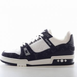 橙子出厂价p louis Vuitton 路易威登 Lv Trainer 情侣款运动鞋板鞋 休闲复古篮球鞋 从复古篮球鞋汲取灵感 打造备受青睐的 Lv Trai