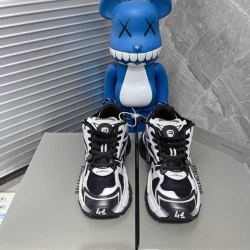 新货巴黎7.0 Bal*Nciag X Kith X复古野跑姥爹潮流百搭慢跑鞋 全球限量 600 双 巴黎全新联名款 全部采用原档案原楦数据开发 1:1比例克重