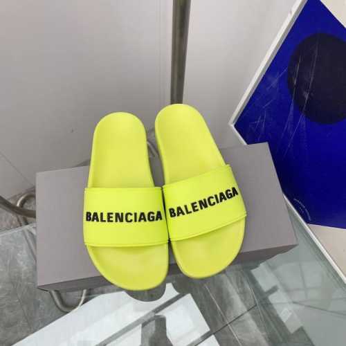 橙子出厂价 Balenciaga 巴黎世家 春夏休闲拖鞋 一字拖 沙滩拖 情侣款 码数：35-45