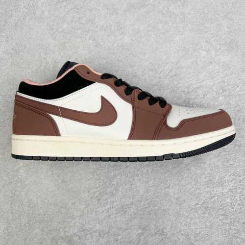超强福利160 #Ry超级性价比 Air Jordan Aj1 Low 低帮系列 白棕小摩卡 Dc6991-200 全新流水线出品 全配色原鞋对照 原楦原纸板开