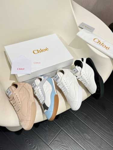 Chloe 克洛伊 蔻依 25春夏新款 德训鞋 面料 进口牛皮 进口环保麂皮 原版开模纱网 大底 Tpu大底 超轻耐磨绒组合 Size #35-41 41订做不
