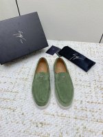 出厂 高版本 Giuseppe Zanotti朱塞佩萨诺第25最新简约休闲系列 一脚蹬休闲平底鞋乐福鞋男款 原版购入开发 做货 这款Giuseppe Zanot