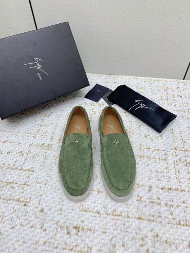出厂 高版本 Giuseppe Zanotti朱塞佩萨诺第25最新简约休闲系列 一脚蹬休闲平底鞋乐福鞋男款 原版购入开发 做货 这款Giuseppe Zanot