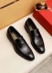 商品商标：Ferragamo 菲拉格慕 休闲皮鞋 正码码数: 39-44 38.45.46订制 商品材料：精选 进口头层小牛皮鞋面+奢华五金扣，进口水染牛皮内里