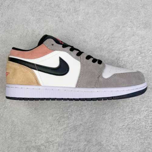 超强福利160 #Ry超级性价比 Air Jordan Aj1 Low 低帮 灰粉 Dx4334-008 全新流水线出品 Dt版本唯一平替选择 市场第二梯队最强