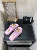 出厂价 顶级 品质 .小香2024春夏蜜儿拖鞋 油蜡皮鞋面 混种羊皮内里 垫脚 水台 大底原版1比1开模 Size：35-41 41定做不退换 原版包装配套