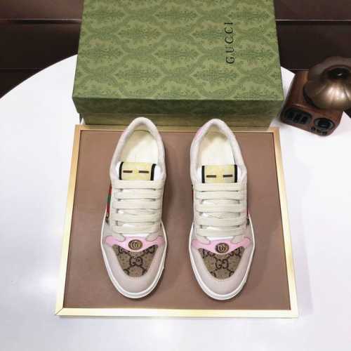 工厂批 Gucci 古奇 高端新款限定款情侣小脏鞋！材料均为定制，超级好看，进口电绣工艺，请各位看清细节认准品质，独家开模大底，高品质请随意对比！全新包装升级！