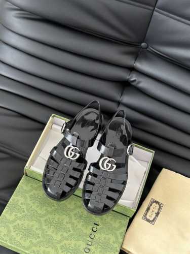 Gucci 2025最新款果冻拖鞋高版本TPU材料 跑量价size: 35-41