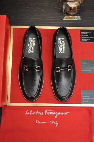 出厂价 Ferragamo 菲拉格幕 专柜最新款 原版进口开边上乘牛皮手工编织成+进口牛里+原版奢华金属扣+原版组合大底 对比无压力 38--45 45定做