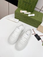 p直销 女鞋 女装 女鞋 女装 Gucci 全新Chunky 轻便软厚底运动系列！ G家情侣款饼干鞋，古驰专柜同步款，古奇走秀款！ 款式设计轻奢复古 厚底增高