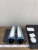 Chanel24p 芭蕾舞单鞋～ 顶级版本 原版1:1切割而成 Chanel香奈儿万年经典蝴蝶结 圆头芭蕾舞鞋 好品质不多 真正做到随便进出专柜无压力 无论楦型