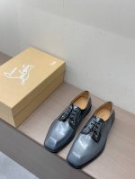 Cl红底鞋 顶级 尺码39-44 38.45.46定做不退换 Christian Louboutin男士经典牛津鞋男士商务正装皮鞋原版开模，1比1复刻，专为贵族