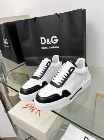 2025高端版本高质量原单品质D0LCE & GABBANA 今年的主打款式 没有之一 超火超帅气的休闲鞋此款传承了D家一贯有点浮夸而不失时尚的风格 精湛的做工 - 点击图像关闭