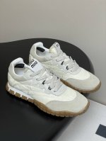 P340- Miumiu 缪缪 25Ss Tyre系列春夏新款 饼干鞋 阿甘鞋休闲运动鞋 轮胎德训鞋 Miumiu最新爆款 前卫大胆的设计，风格融于此款厚底帆布