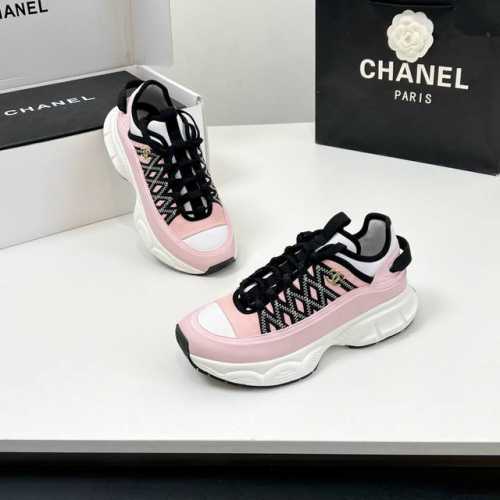 最新款 顶级品质！海外版！香奈儿 CHANEL 25sshuo阔型老爹鞋系列运动鞋 各大博主社交日推款认准我家细节实拍这季新款简直闭眼入，上脚狂好看，率性的休闲