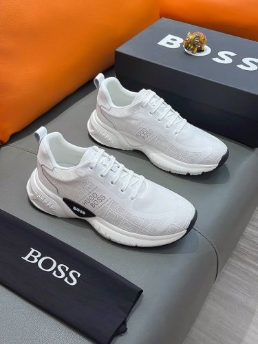 商品名称 Boss 波士 实价 正规码数: 38-44 休闲鞋 商品材料 精选 滴胶网布鞋面 舒适羊皮内里 原厂大底