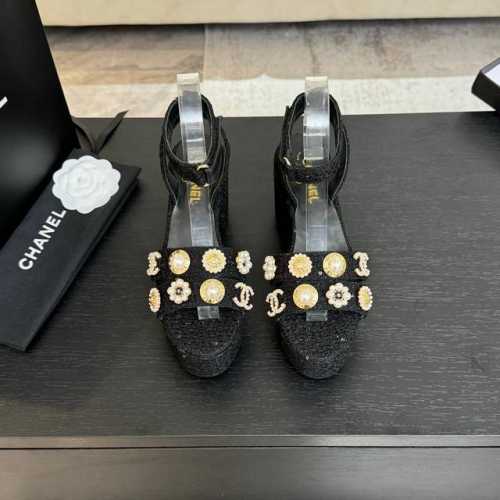 Chanel 25A高级手工坊系列 新款抢先发售 今年春夏必爆单品 原版开发 私模五金 原版大底 鞋面牛皮 妮布 内里羊皮 Size:35-39 其他码数定