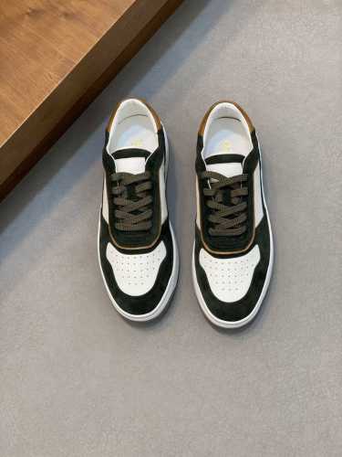 Brunello Cucinelli 2022 Ss春夏新款男鞋 简称 Bc 此品牌是来自意大利的世界顶级奢侈品牌， 面料采用意大利进口半抛光全粒面小牛皮+麂皮