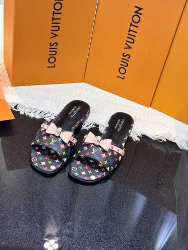 2025春款VUITTON LOUI .馿家￣￣￣￣￣橡胶底 ，双层真皮底 ★★原版开发 独家开模★码数35 42